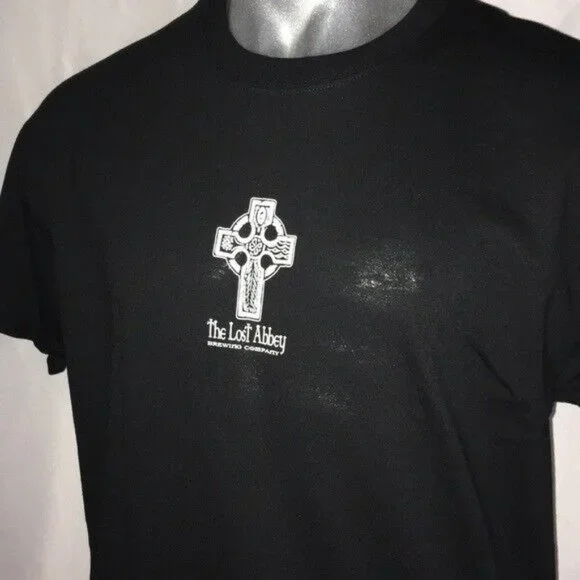 Lost Abbey Carnivale Mardi Gras LG San Diego Co brewery TShirt Art by Dominguez